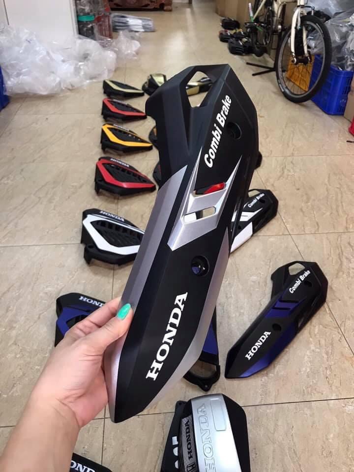 Ốp pô/Che pô/Vĩ pô sơn 2 màu cho Airblade 2016-2022.(2 sọc)