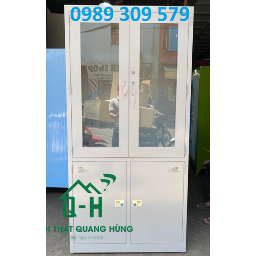 Tủ hồ sơ kính tĩnh điện văn phòng - loại 1 cao cấp hcm