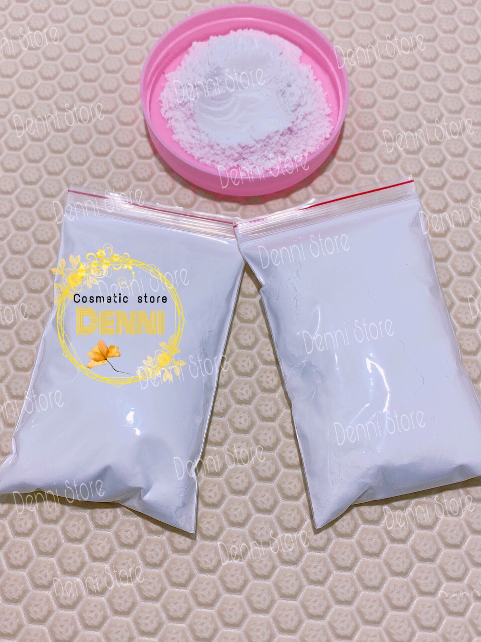 Bột Kích Trắng pha kem 50g làm tăng độ trắng da, mịn da - bột tẩy trắng da 50g
