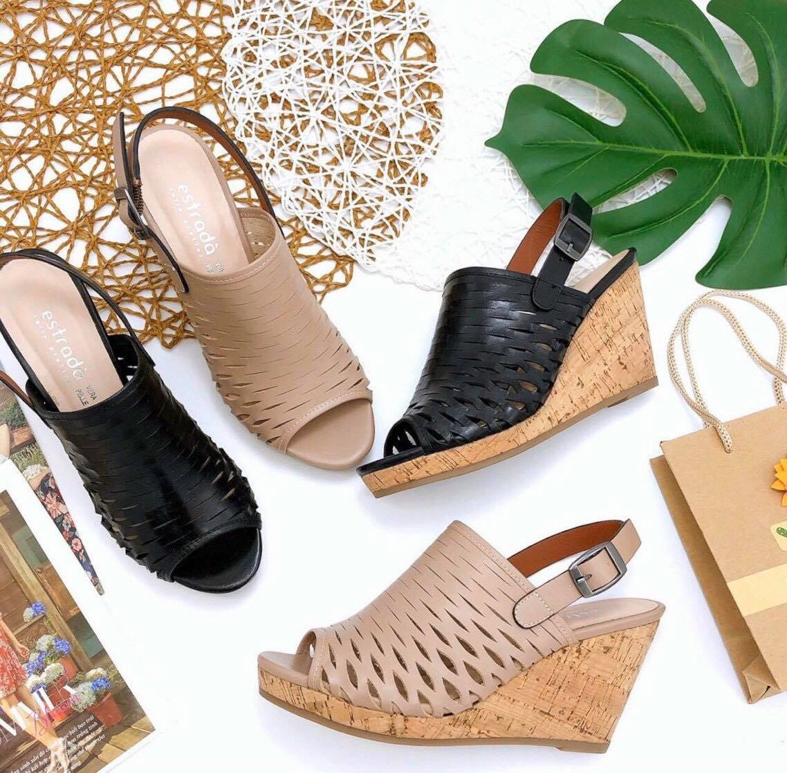 Sandal Đế Xuồng Da Thật VNXK