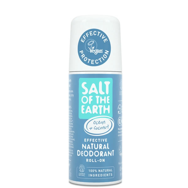 Salt of the Earth, Ocean & Coconut Natural Roll-On Deodorant 75ml