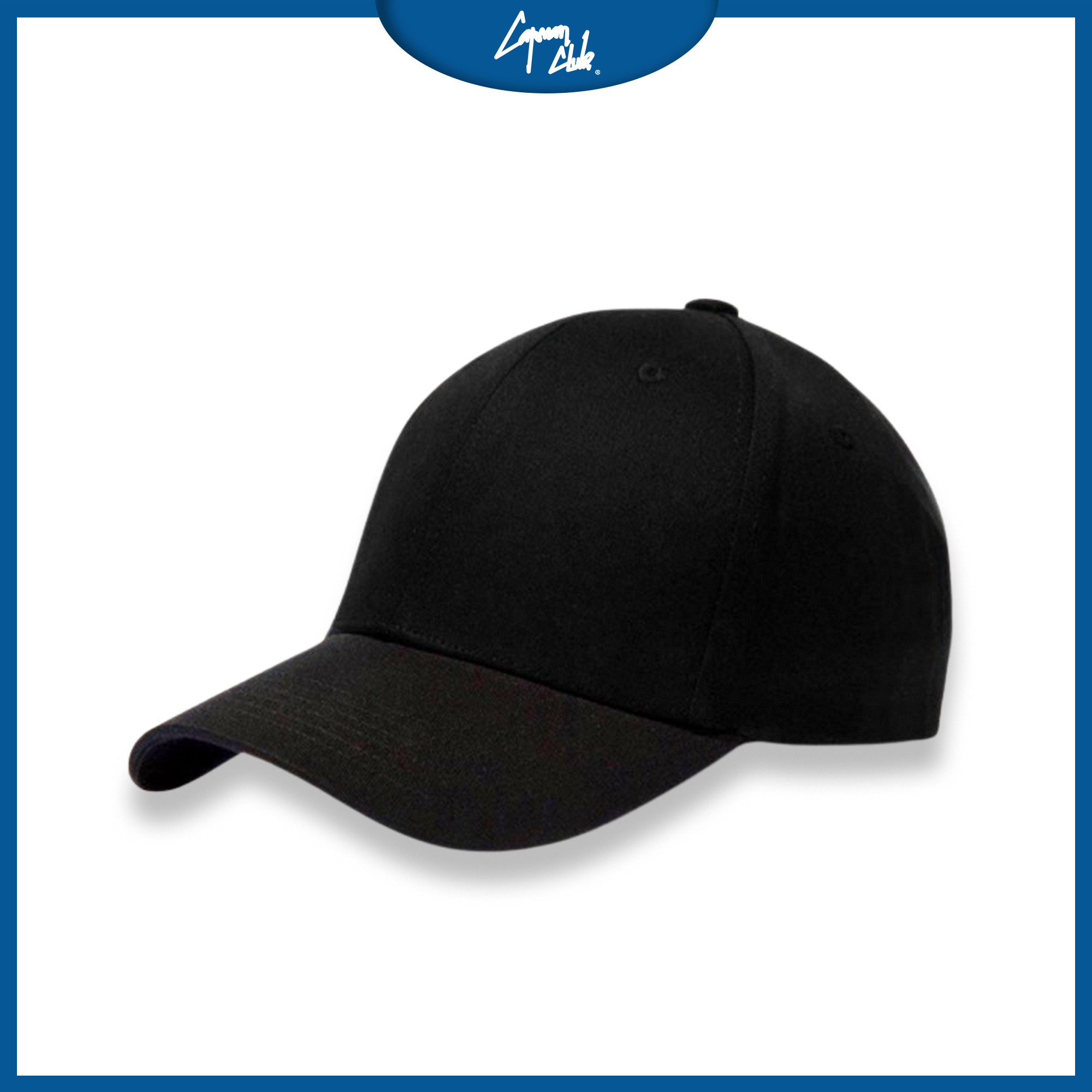 Mũ lưỡi trai trơn basic CAPMAN CLUB nam nữ unisex CM99