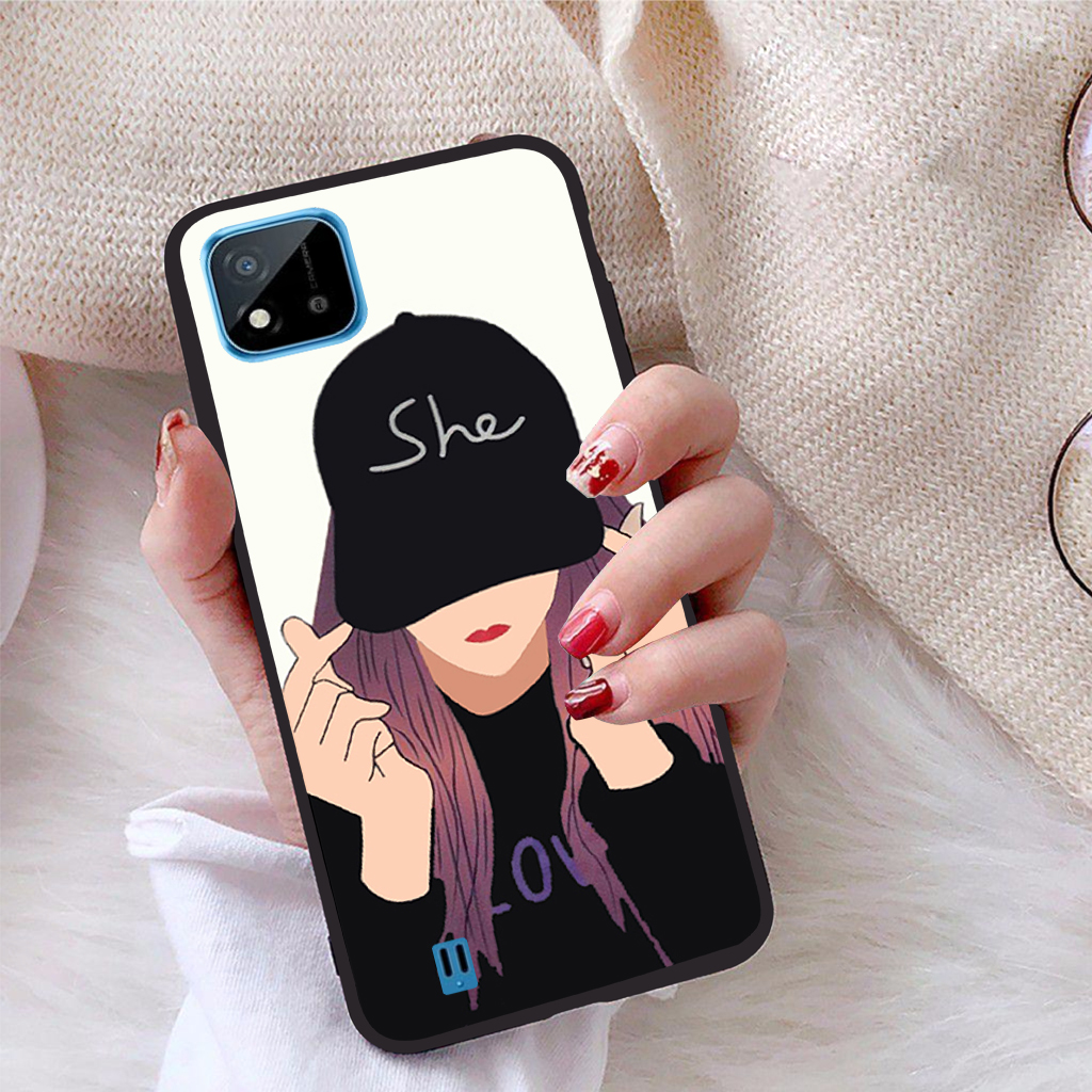 Ốp lưng Realme C11 2021 viền dẻo TPU BST Ốp đôi