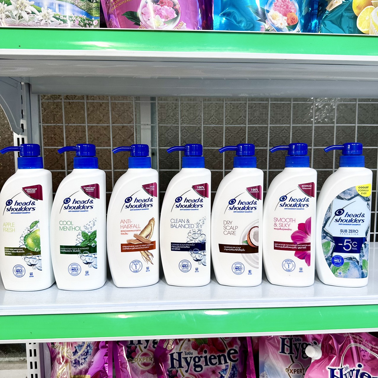 Dầu gội head and shoulder Thái Lan 370ml