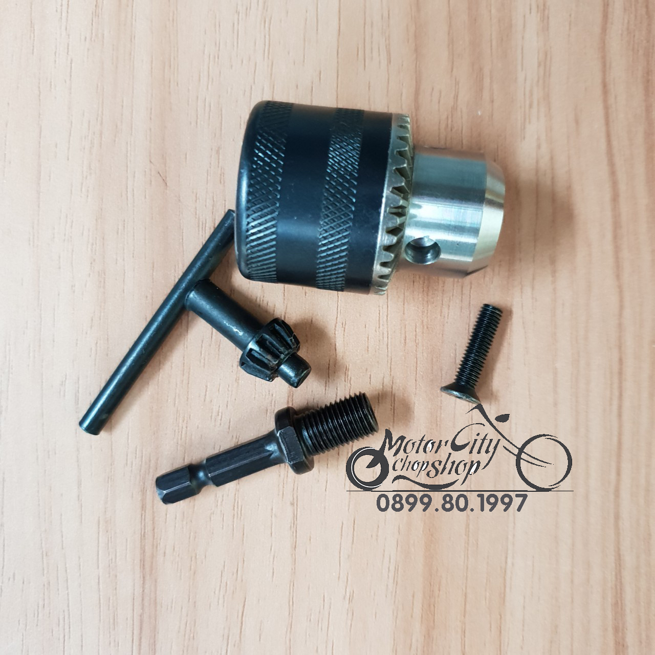 Bộ chuyển đổi đầu cặp mũi khoan 13 ly khóa tay cho máy bắn vít