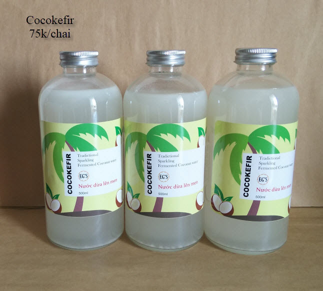 Cocokefir - Nước dừa lên men