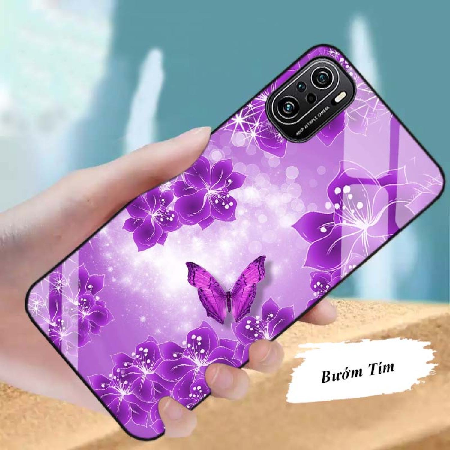 Ốp xiaomi redmi k40, redmi k40 pro lưng kính cường lực mới ƞhất