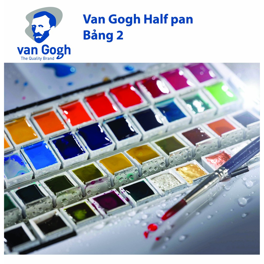 Van Gogh 18-Colors Watercolor Paint Set