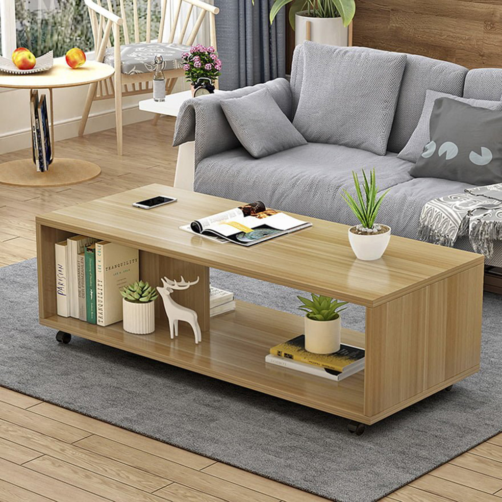 [Hàng Cao Cấp] Bàn trà Sofa cao cấp thiết kế sang trọng hiện đại, bàn sofa bằng gỗ MDF cao cấp dày 17li GHC-4606 Yapi