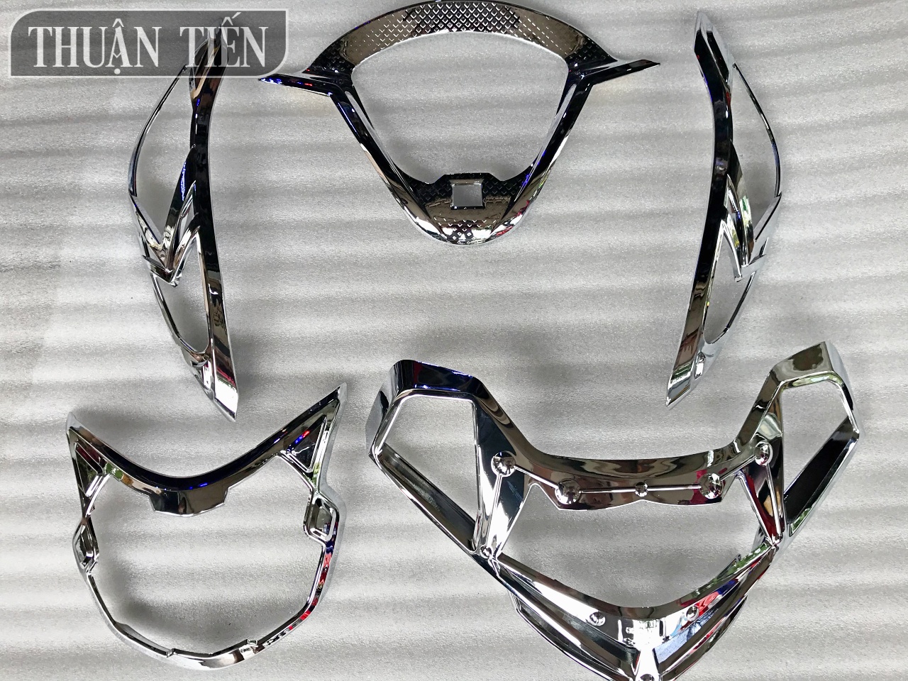 Xi vision plastic kit 2021 5 PCs portable simple economical 5 PCs-shiny car & Protective parts Zin