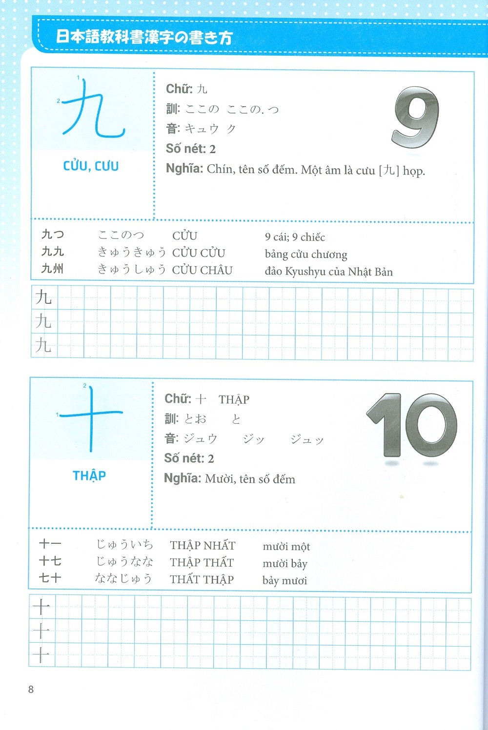Luyện Viết Chữ Kanji