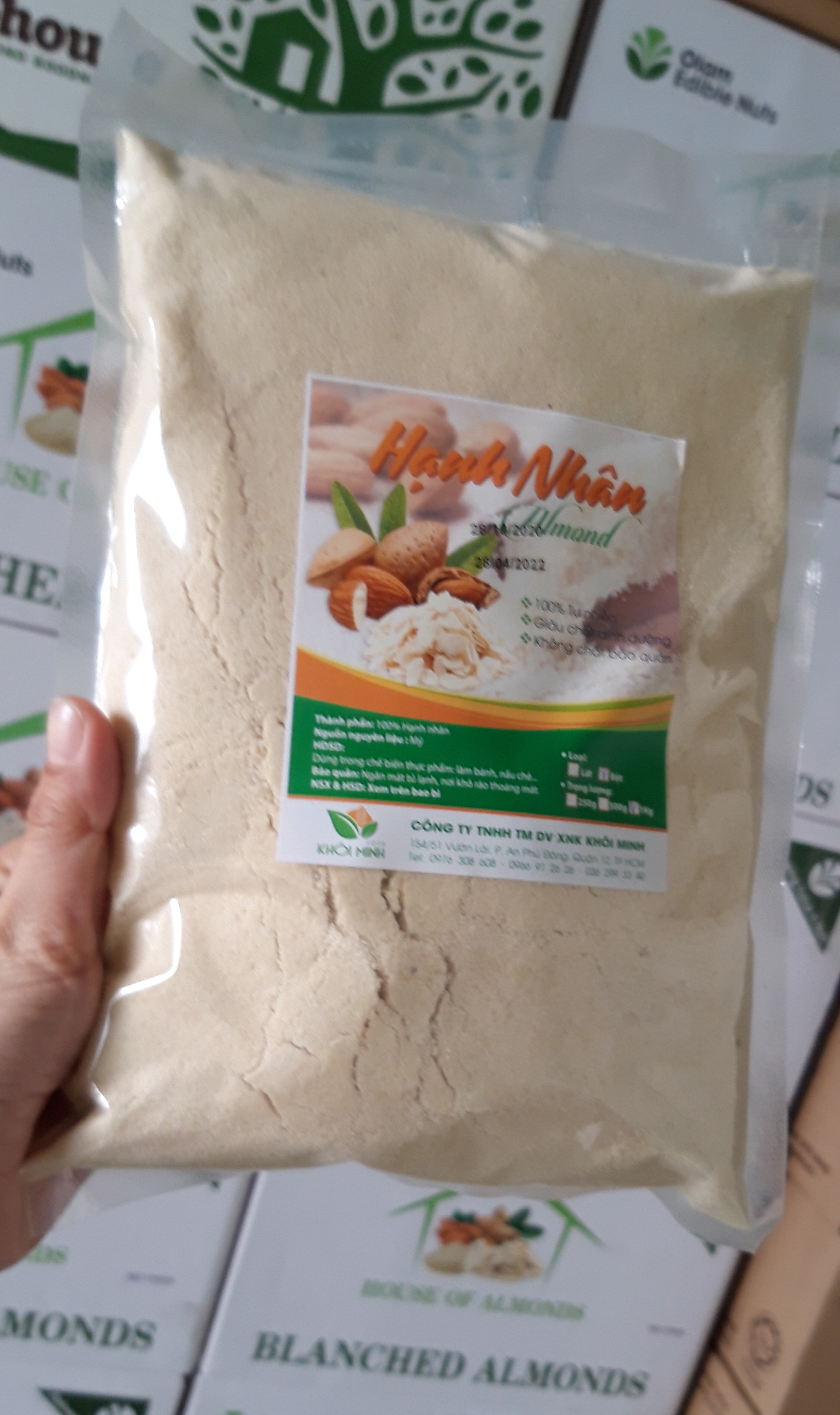 HẠNH NHÂN BỘT GÓI 1KG