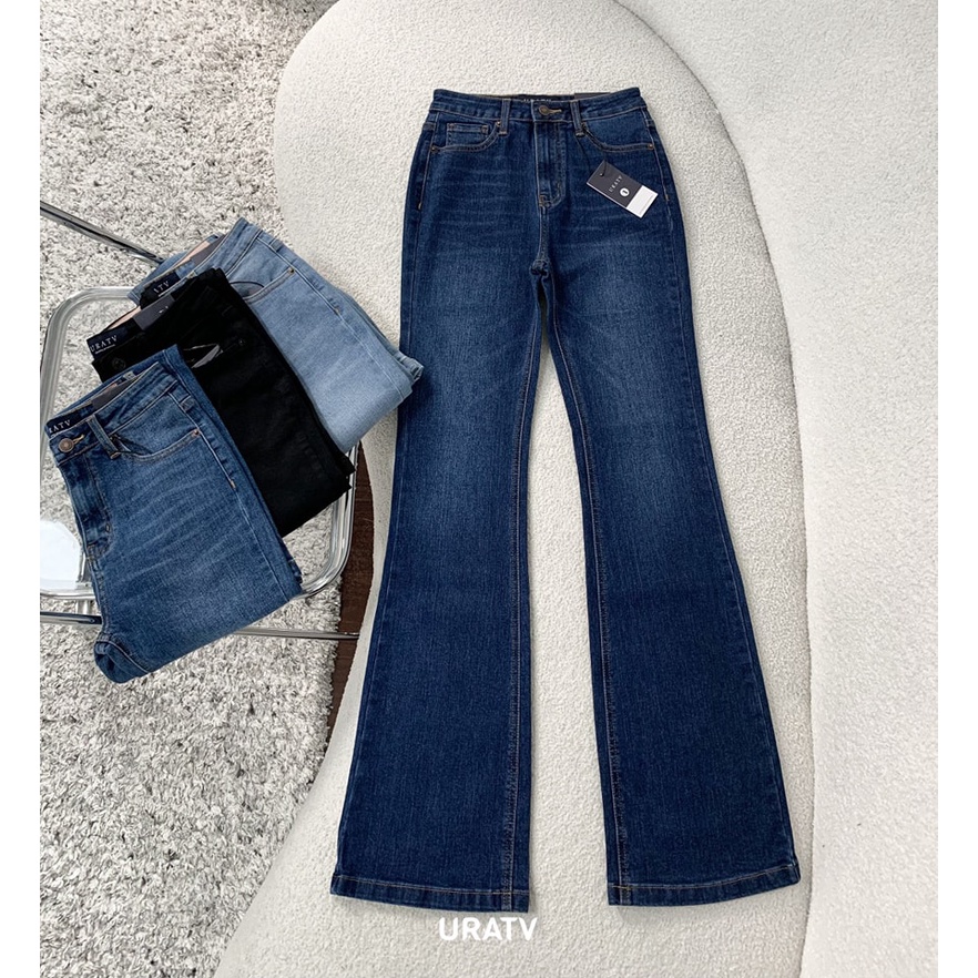 Quần jeans ống loe dáng dài V2 URATV