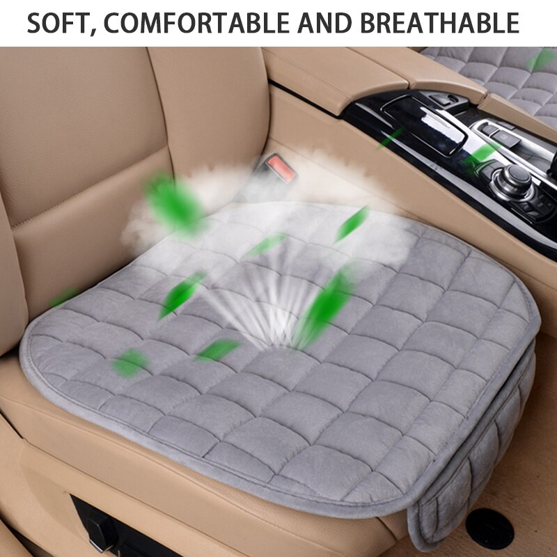 SEAMETAL Đệm ghế ô tô Đệm sang trọng ca rô Tấm bảo vệ ghế ô tô đa năng