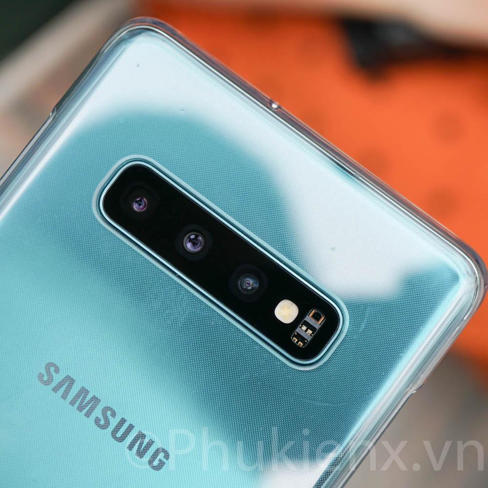 Ốp Galaxy S10 Plus Clear cover trong suốt theo máy