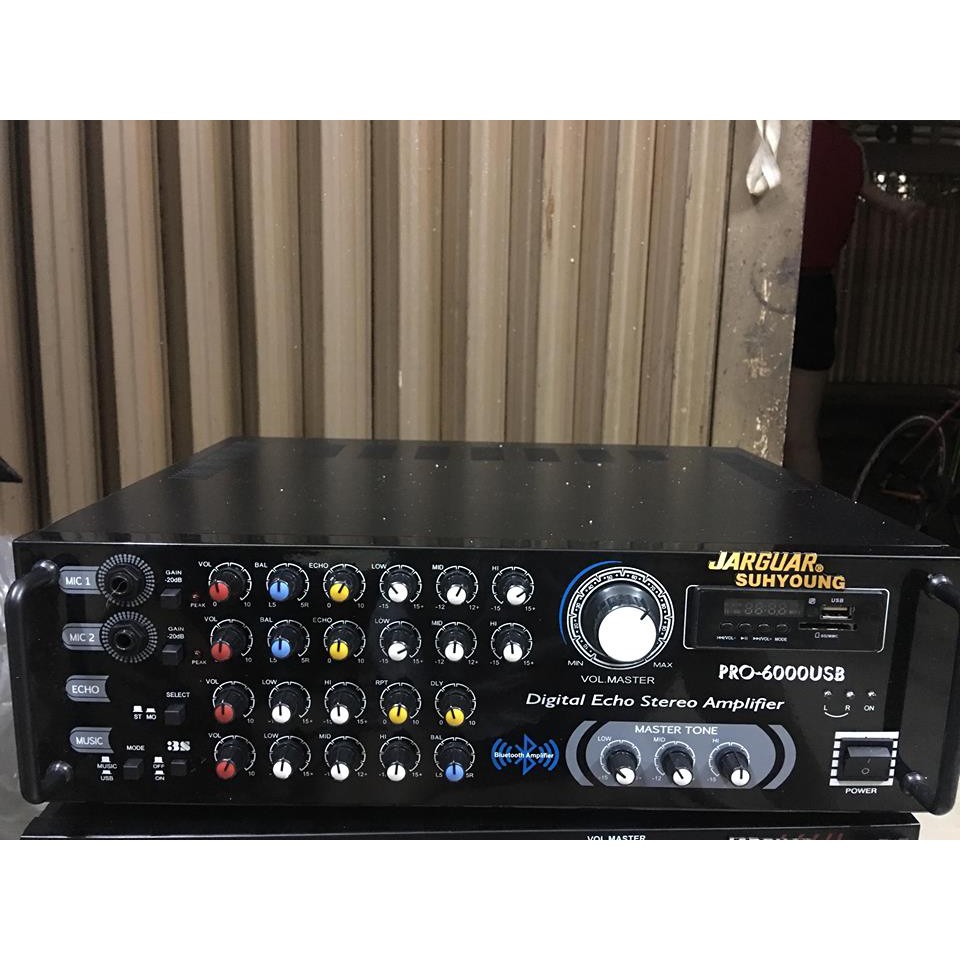 AMPLY JARGUAR PRO- USB BLUETOOTH 12 SÒ NGHE NHẠC HÁT KARAOKE