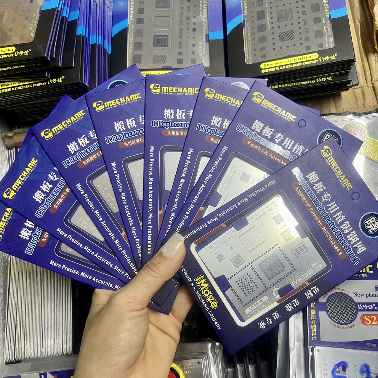 Vĩ đổ chân IC điện thoại 6G đến 14PM Mechanic