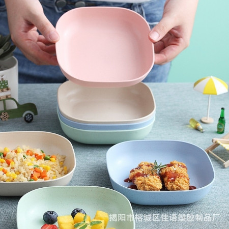 SET 8 ĐĨA LÚA MẠCH NHIỀU MÀU