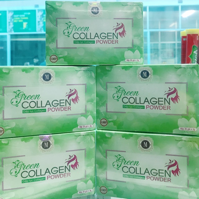 [HCM][Chính Hãng] Diệp lục collagen mẫu mới GMP