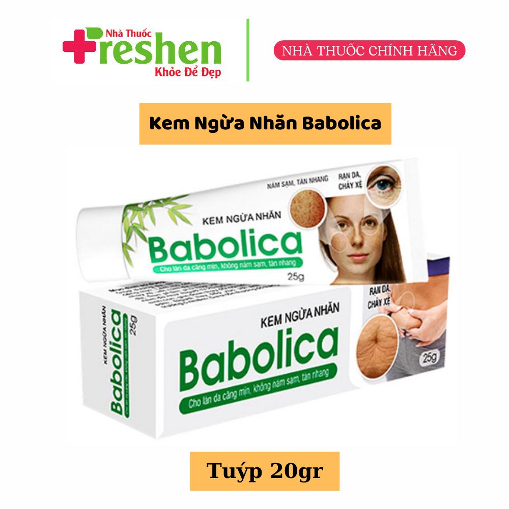 Kem ngừa nhăn Babolica - giúp chống chảy xệ