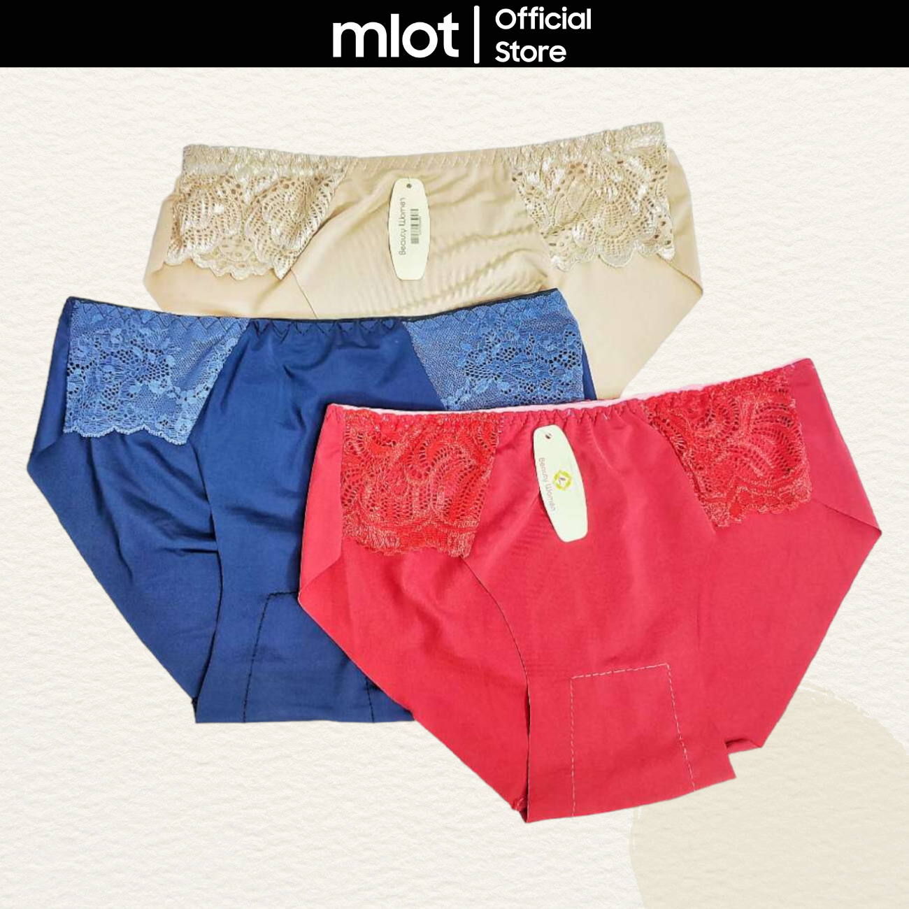 COMBO 5 Quần lót nữ THUN LẠNH CO GIÃN MỀM mlot
