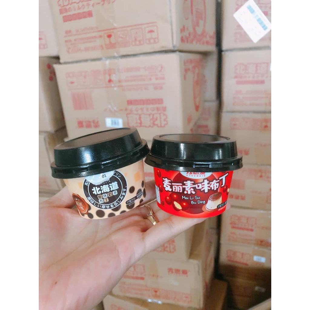 Thạch Pudding trà sữa trân châu XIUENAL