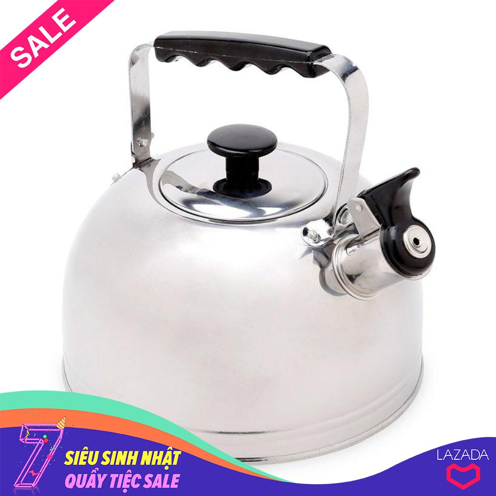 [HCM]Ấm đun nước Rainy 4L (Inox Bạc)
