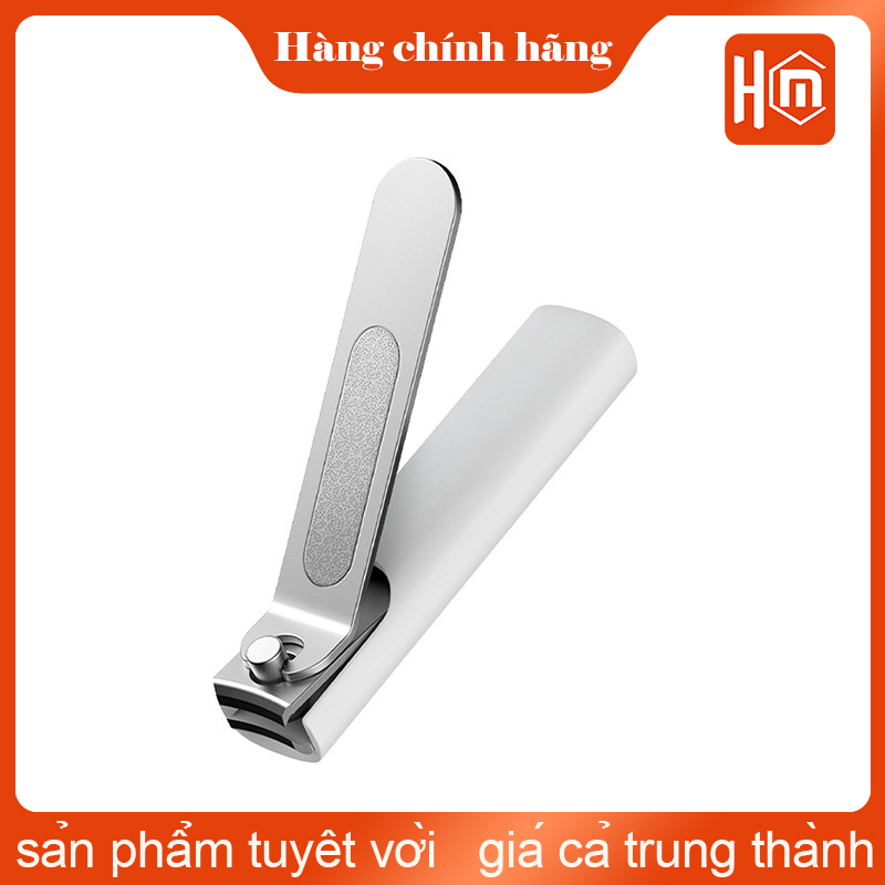 Tông đơ cắt móng tay bằng thép không gỉ Xiaomi Mijia có vỏ chống văng Tông đơ Chăm sóc móng chân Móng tay bấm móng tay chuyên nghiệp