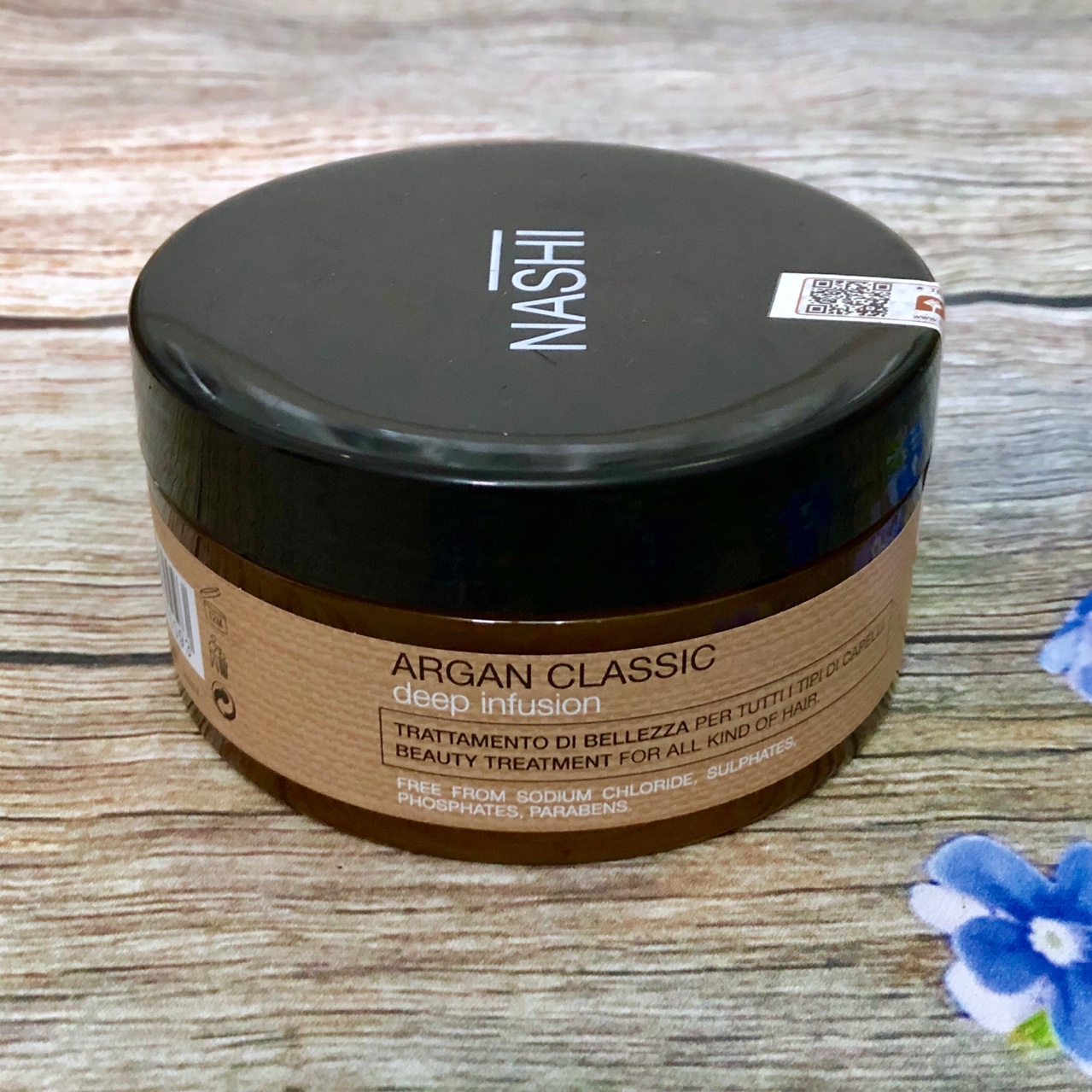 [+Tặng mũ trùm][HCM] [CHÍNH HÃNG] Dầu hấp ủ tóc Nashi Argan Deep Infusion phục hồi siêu mượt