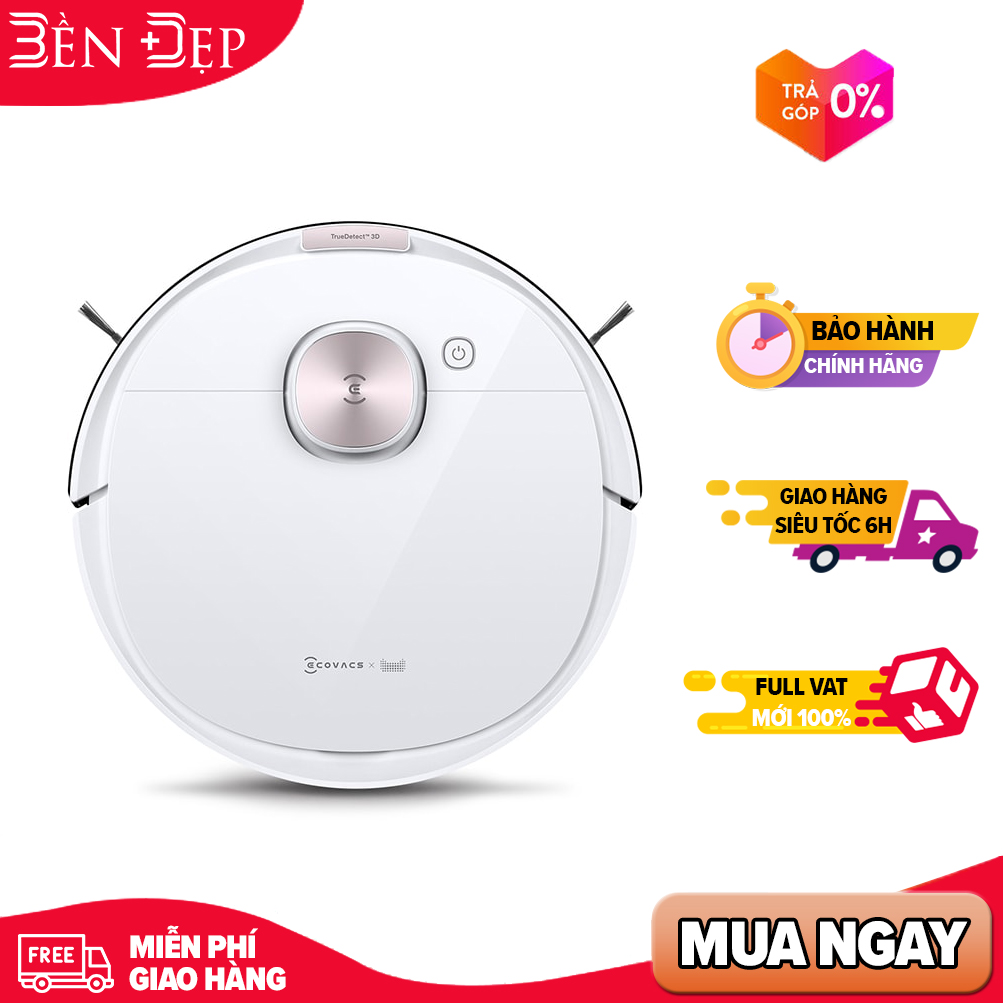 [TRẢ GÓP 0%] Robot hút bụi lau nhà Ecovacs Deebot T8 Max (Giá áp dụng giao tại HN, HCM& các tỉnh liên hệ shop)