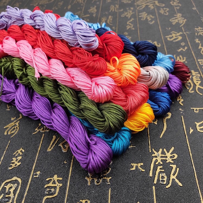 [Siêu rẻ] Dây tết 1mm làm vòng handmade - MH681