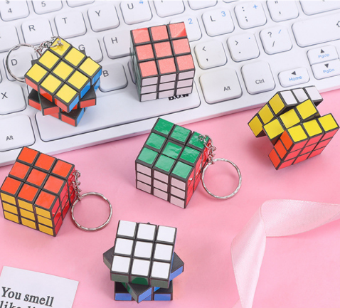 Móc Khóa Rubik 3cm x 3cm Thú Vị