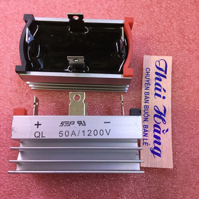 ĐI ỐT CẦU 1 PHA 50 A /1200 V (4 CHÂN )GIÁ 2 CHIẾC