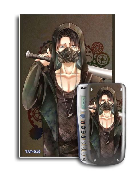 Bộ 2 decal trang trí máy tính cầm tay Doreamon 036