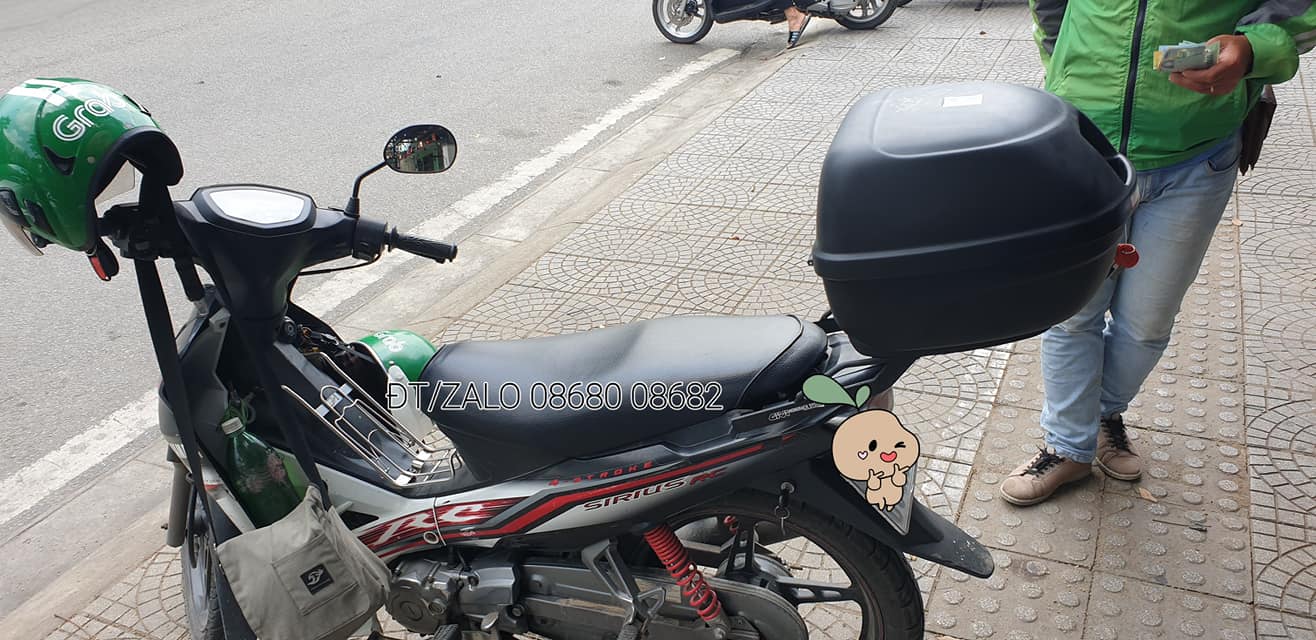 Combo thùng givi E26N+ baga sau xe SIRIUS RC các đời.