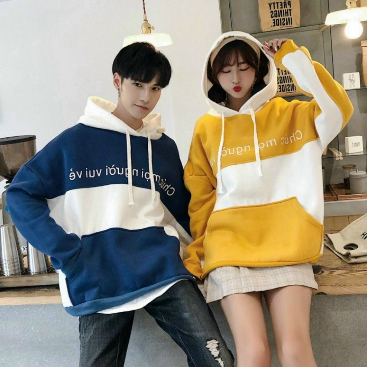 ÁO Hoodie nam nữ,, Sweatshirt Nữ Nam Chất Nỉ CAO CẤP FORM RỘNG CỰC HOT