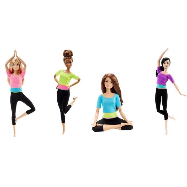 Búp bê yoga Barbie DHL81