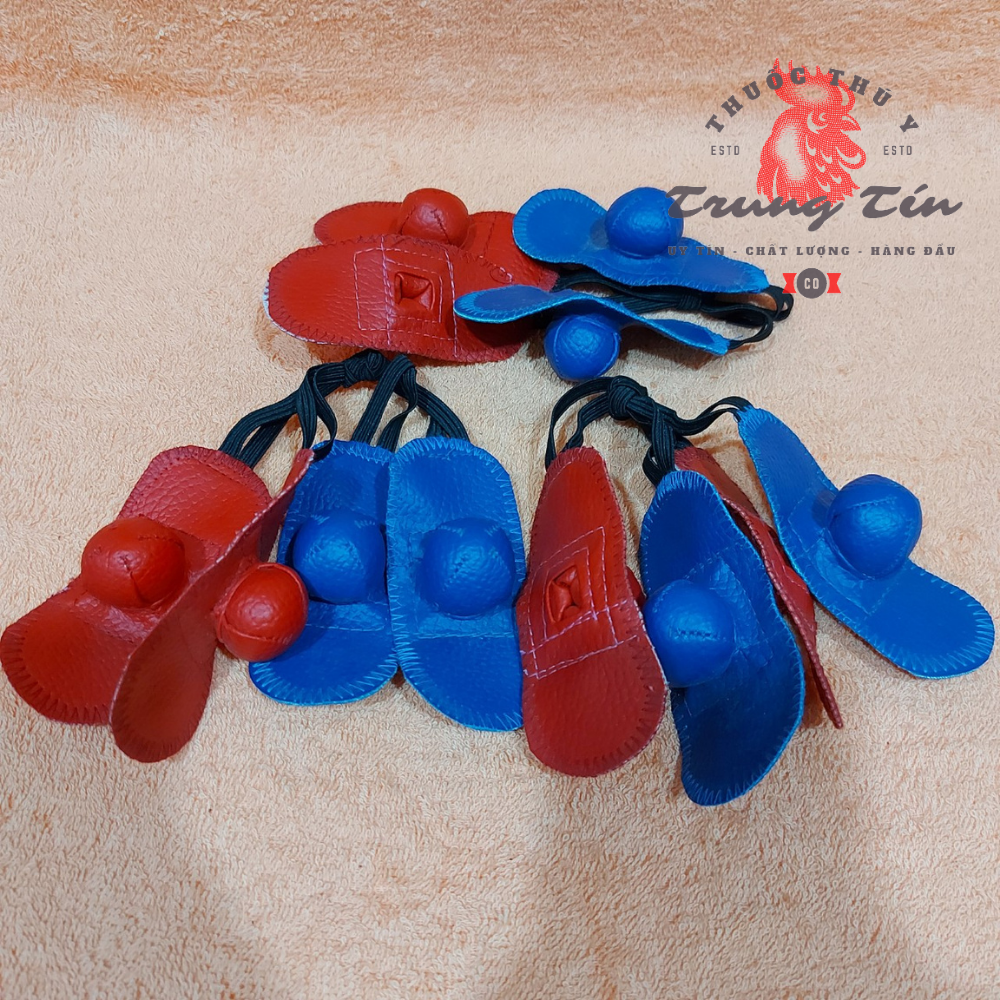 (2 CẶP DÀNH CHO 2 CON GÀ) bịt cựa da thái lan - BAO ÊM