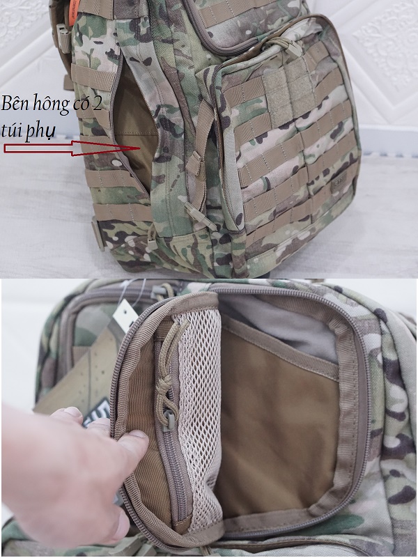 [HCM]Balo phượt Tactical 5.11 Rush 24.