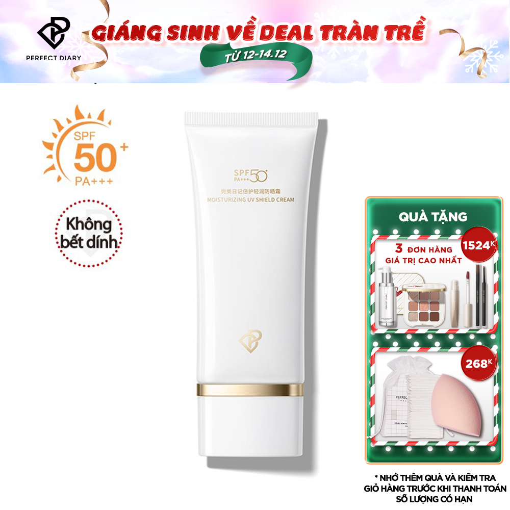 [DEAL XỊN TẾT 2024] Kem Chống Nắng Dưỡng Ẩm PERFECT DIARY SPF50+ PA+++ Dung Tích 60ML