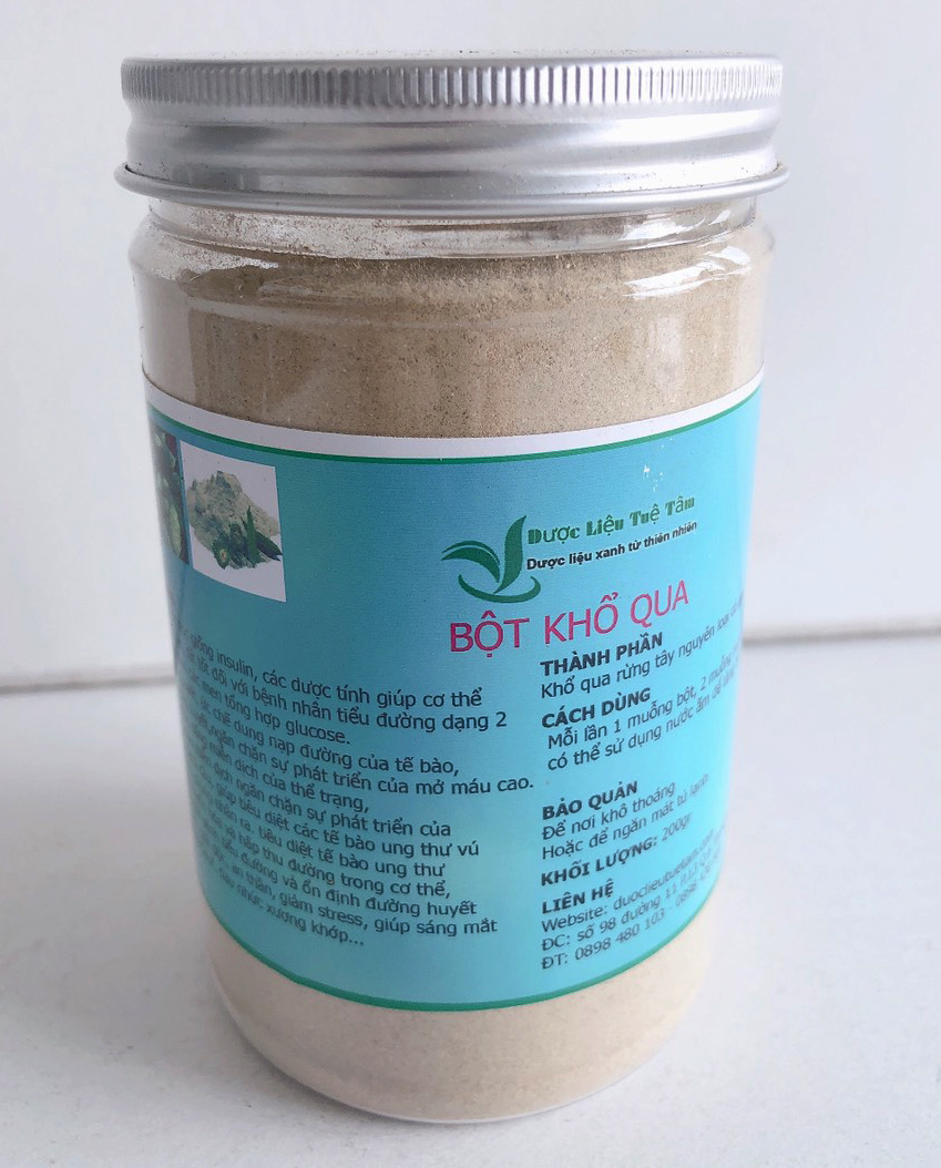 [HCM]Bột khổ qua rừng 100gr