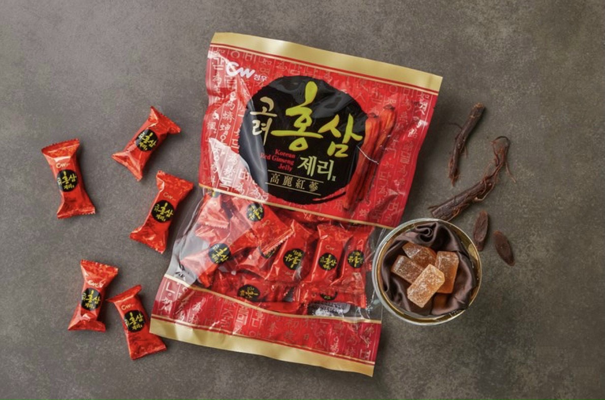 Kẹo hồng sâm dẻo CW cao cấp Hàn Quốc 350g