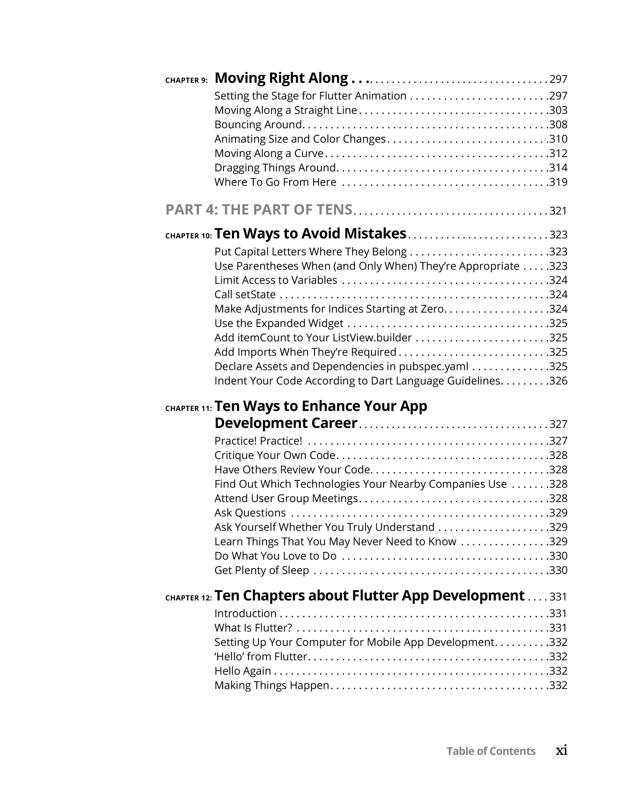 Flutter For Dummies