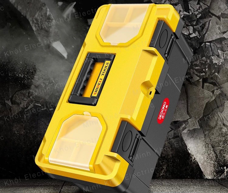 Hộp đựng dụng cụ Tool Box, hộp đựng đồ nghề, thùng đựng đồ nghề dụng cụ linh kiện điện tử, ốc vít, hộp dụng cụ đựng đồ nghề