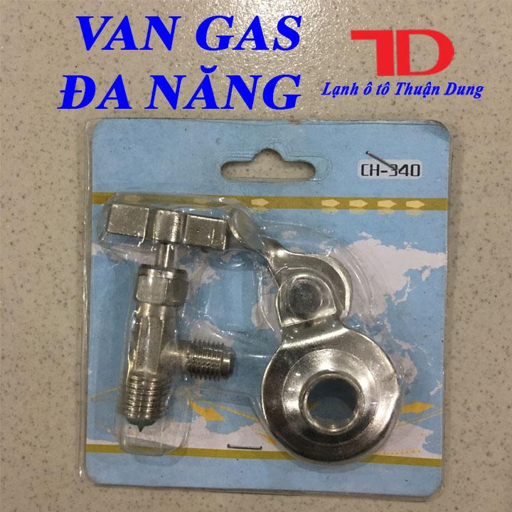 Van khóa gas lon đa năng - Vật Tư Điện Lạnh Ô Tô Thuận Dung