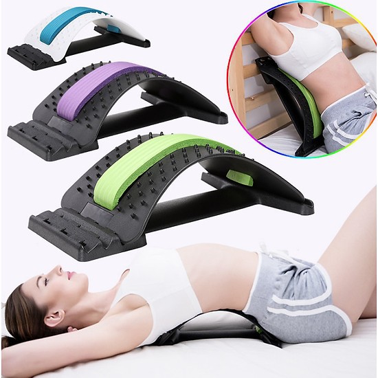 Dụng cụ massage lưng, máy massage lưng - dụng cụ nắn chỉnh hình cột sống và massage diện chuẩn mới nhất - hỗ trợ điều trị thoát vị đĩa đệm, nhức mỏi lưng