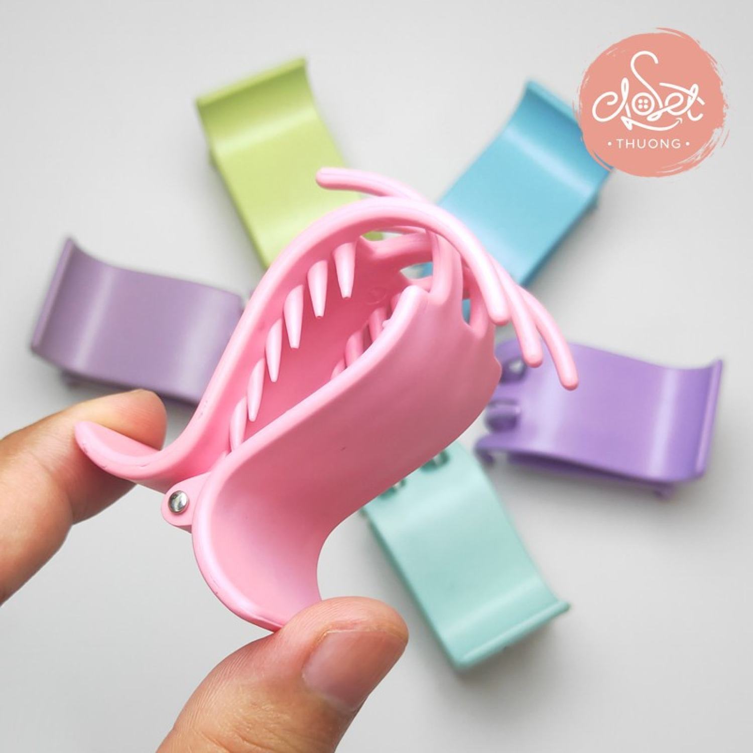 Kẹp Tóc Càng Cua 3 Răng 5 Răng [ LẺ 1 CHIẾC ]