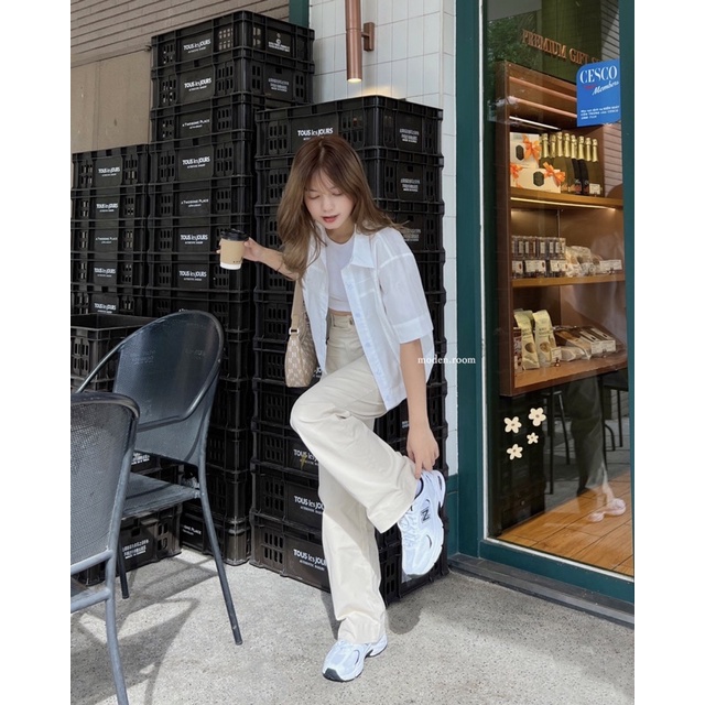 quần kaki Boo-pants ( chất mỏng - co giãn)