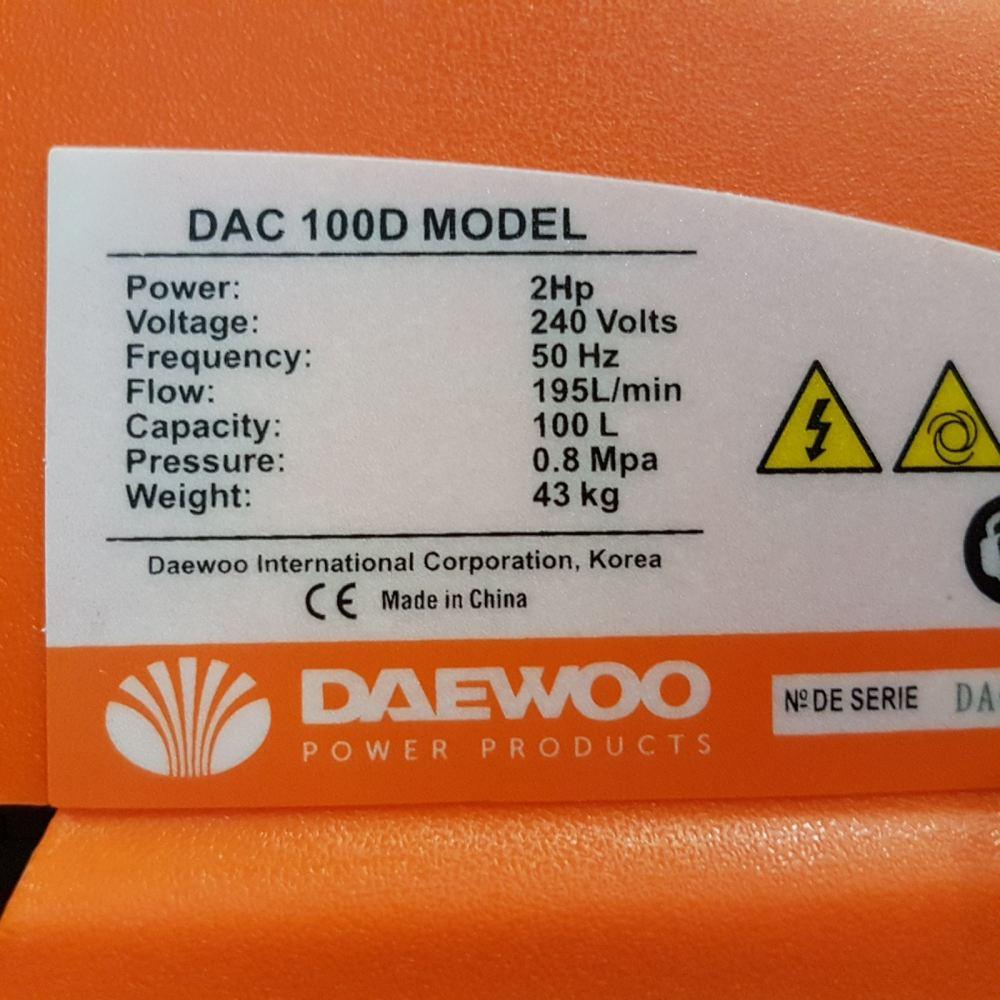 Máy nén khí DAEWOO DAC100D