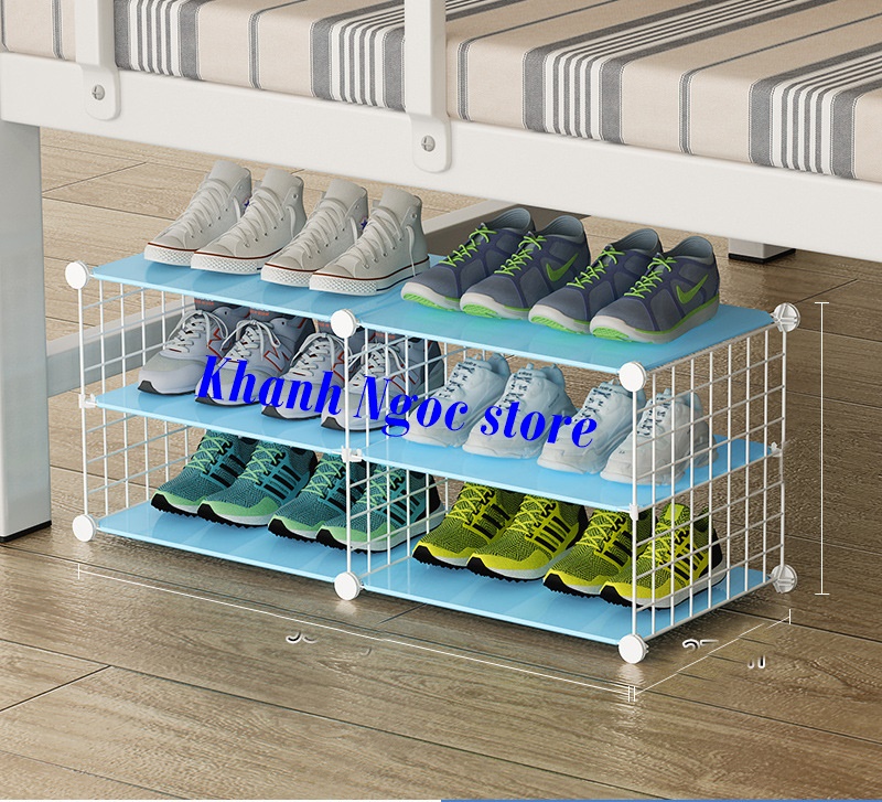 👟👠 Kệ Giày Dép 5,6 Tầng - lắp ghép đa năng 👟👠